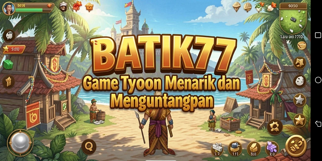 Tampilan gameplay BATIK77 yang menantang dan inovatif.