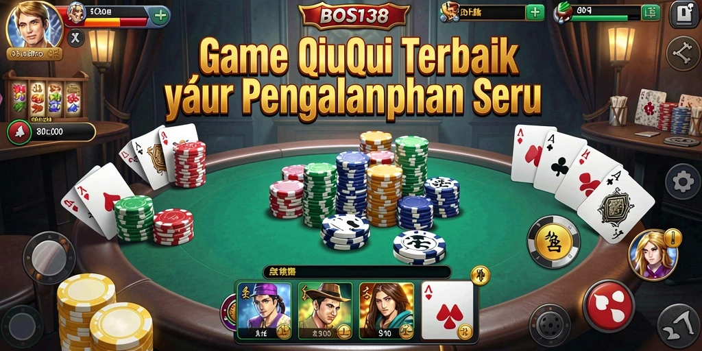 Screenshot gameplay QiuQiu BOS138 yang menegangkan.