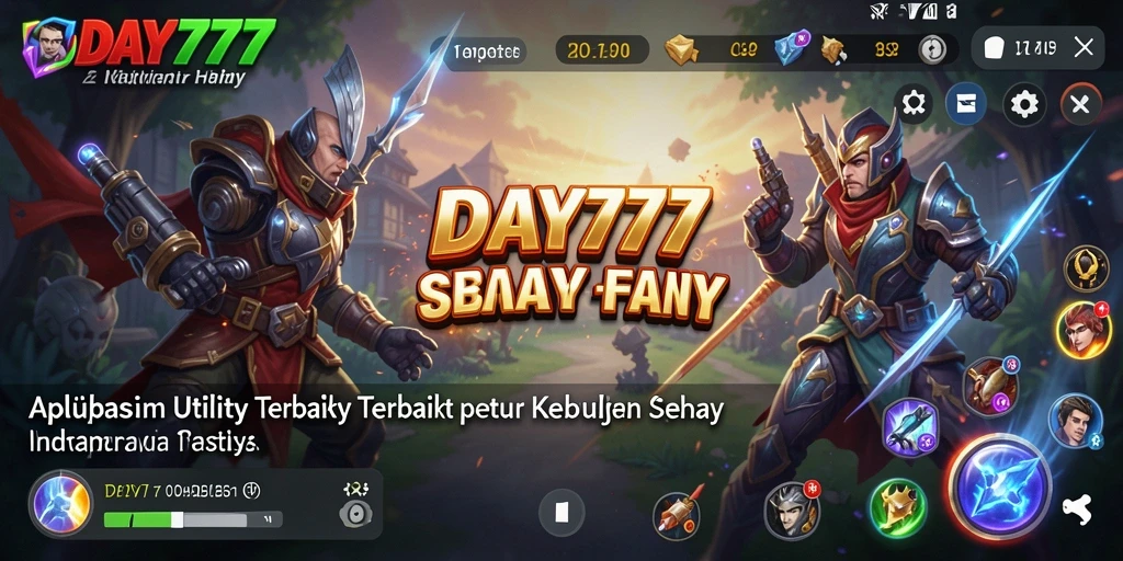 Tampilan utama DAY777 yang intuitif dan user-friendly.