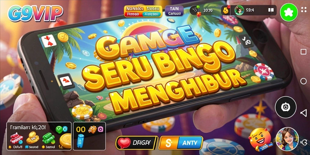 Tampilan menarik dari gameplay G9VIP yang seru dan interaktif.
