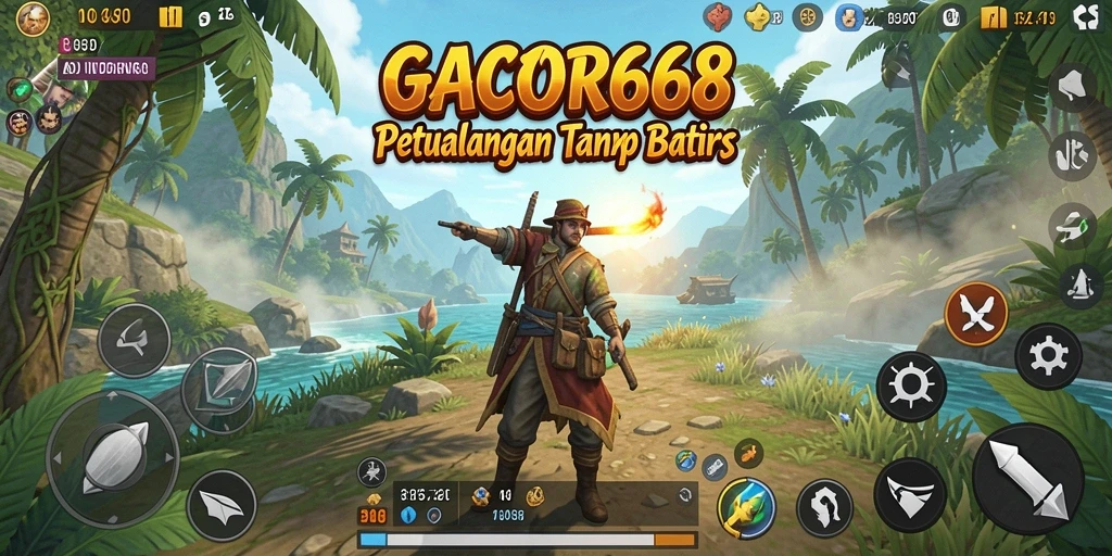 Tangkapan layar GACOR668 menunjukkan gameplay Open World yang menarik dan beragam.
