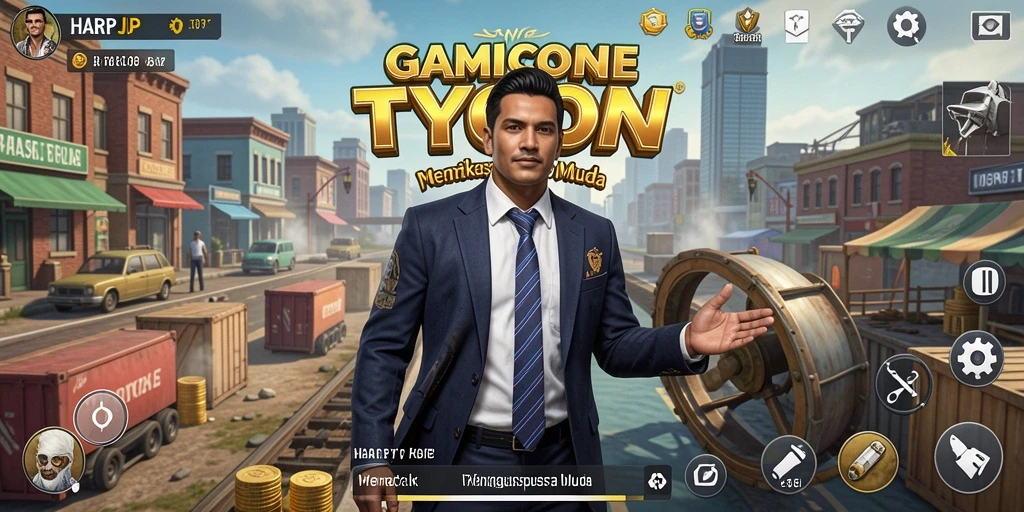 Tampilan gameplay <strong>HARAPJP</strong> yang menarik dan menantang.