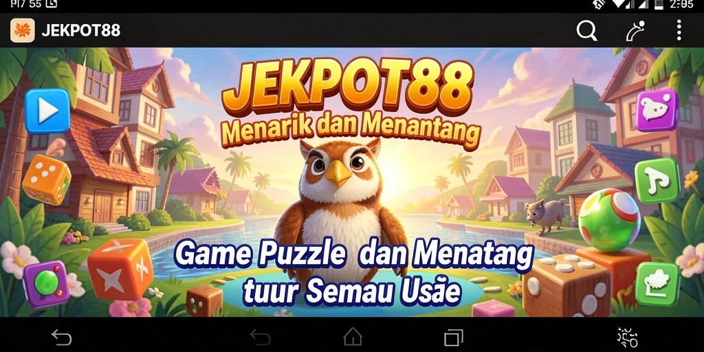 Tampilan gameplay JEKPOT88 yang menantang dan mengasyikkan.