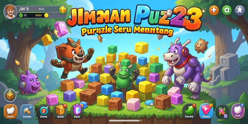 Tampilan gameplay <strong>JIN33</strong> yang seru dan menantang untuk penggemar puzzle.