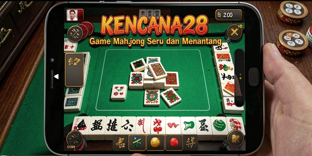 Screenshot gameplay KENCANA28 yang menampilkan keseruan permainan Mahjong.