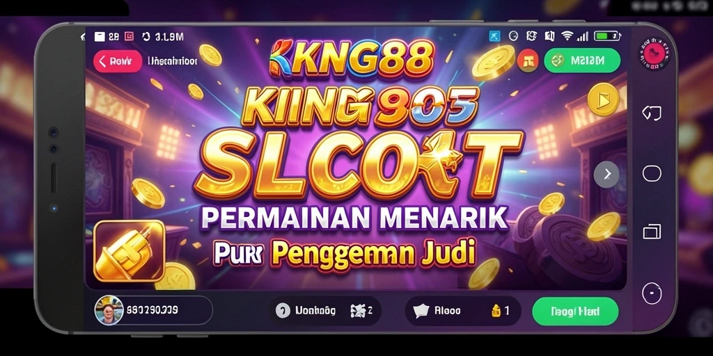 Tampilan gameplay KING88 dengan grafis slot yang memukau.
