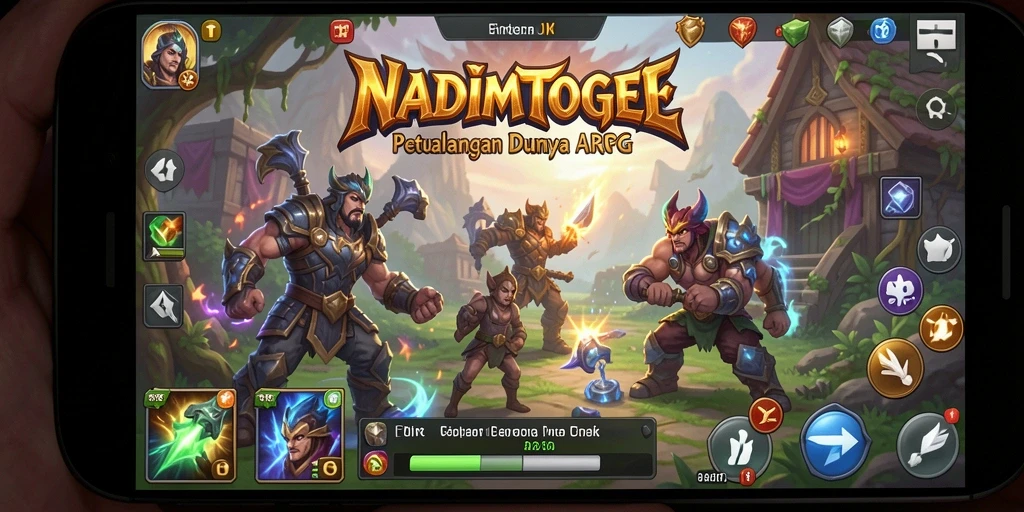 Tampilan gameplay NADIMTOGEL yang mendebarkan dan interaktif.