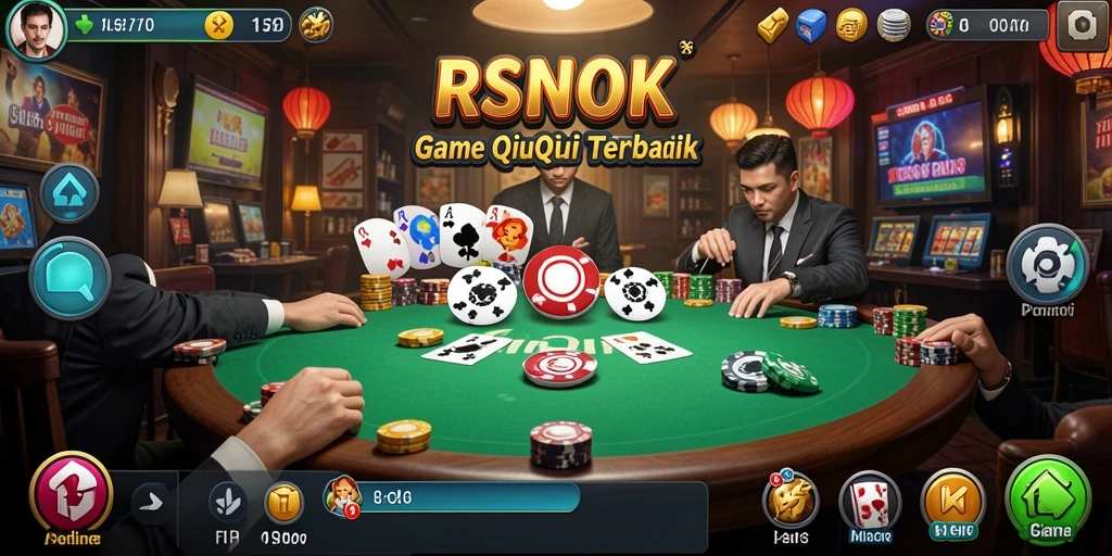Screenshot RSNOK menampilkan gameplay seru QiuQiu.